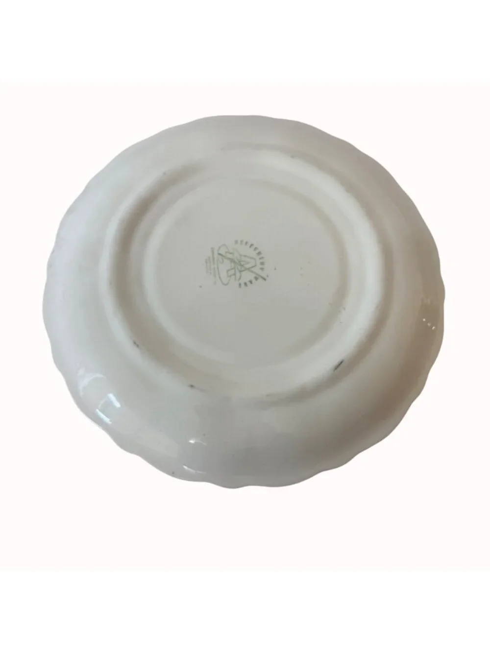 Ceramic Deviled Egg Platter White Rooster Farmhouse Easter Vintage Serving Tray